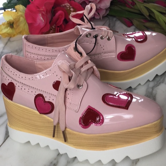 Shoes - Sneakers Oxfords Platforms Pink NWT Multi Sizes